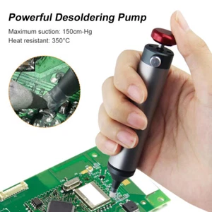 Potente bomba desoldadora de aluminio pistola de succión herramienta de reparación de soldadura al vacío EE. UU. - Imagen 1 de 13