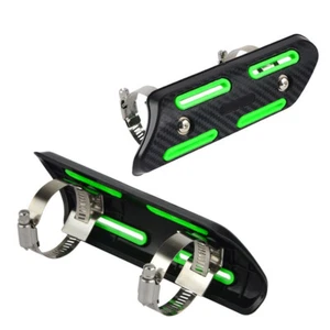 Protector Silenciador Escape Universal Moto 27-51mm Protector Térmico Cubierta Touring - Imagen 1 de 3