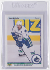 2010-11 UD SERIES 1 20TH ANNIVERSARY BASE SP HENRIK SEDIN #7 VANCOUVER CANUCKS
