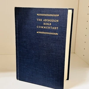 The Abingdon Bible Commentary Hardcover Vintage Christian Study Book 1929 - Picture 1 of 13