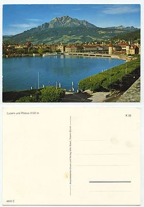 18208 - Luzern und Pilatus - alte Ansichtskarte - Picture 1 of 1