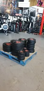 812.5 kg Ziva Olympic Weight Plates Urethane Commercial Gym Equipment - Picture 1 of 15