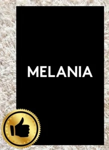 Melania by Melania Trump 2025, Paperback NEW STOCK FREE SHIPPING - Picture 1 of 2
