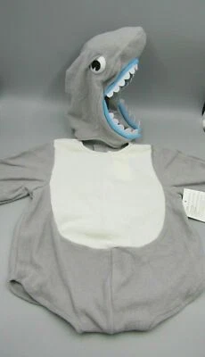 Pottery Barn Kids Baby Toddler Baby Shark Halloween Costume 0 - 6 Months #42 - Image 1 of 4