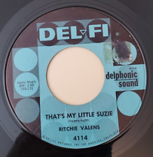 Ritchie Valens  THAT'S MY LITTLE SUZIE (ROCK N ROLL 45) #4114 PLAYS VG+ TO VG++