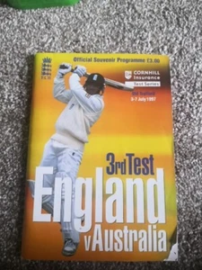Inglaterra V Australia 3ª Prueba 3-7 Julio 1997 - Imagen 1 de 2