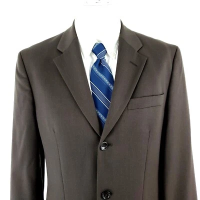 Banana Republic Wool 3 Button Blazer 38R Beige Green - Image 1 of 4