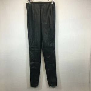NEU Charlotte Russe Damen schwarze Kunstleder Legging Hose - Größe XS - Bild 1 von 6