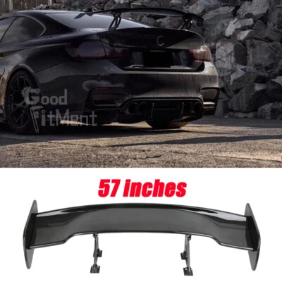 For Chrysler Sebring 1995-2010 57" Car Rear Trunk GT Spoiler Racing Wing Glossy Foto 1 de 4