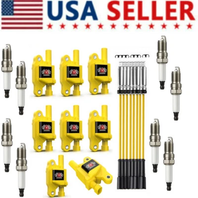 For Cadillac Escalade ESV 6.2L-V8 2007-2016 Ignition Coils & Spark Plugs Wires - Image 1 of 4