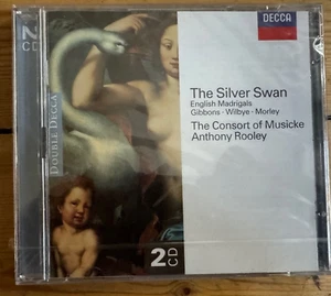 The Silver Swan English Madrigals Consort of Musicke Anthony Rooley SEALED 2CD - Picture 1 of 2