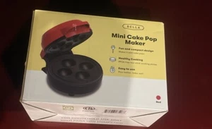 Bella Mini Cake Pop Maker, Rot Neu im Karton - Bild 1 von 5
