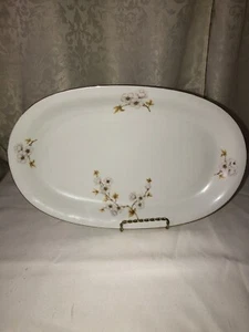 Vintage Winterling Bavaria Germany Apple Blossoms Platter 13"X8" - Picture 1 of 8