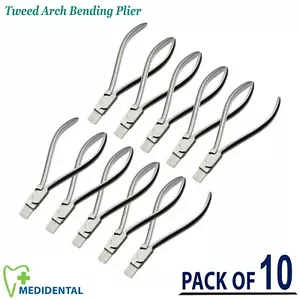 Paquete de 10 - Alicates dobladores de alambre formadores de arco de tweed dental laboratorio - Imagen 1 de 4