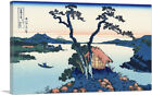 ARTCANVAS lac Suwa dans la province de Shinano toile art imprimé Katsushika Hokusai