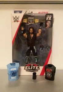 AJ STYLES WWE MATTEL ELITE 66 WORLD CHAMPION WRESTLING ACTION FIGURES by Mattel - Foto 1 di 2