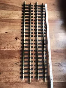 2x LGB Spur G 10600 (1060) Gleis gerade 600mm KONVOLUT Lehmann Schienen - Bild 1 von 8