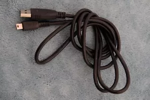 USB A - USB Mini-B cable, Black, 1.5m - Picture 1 of 1
