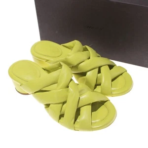 Marsell Sandalen neu mit Etikett Größe 40 10 US in einfarbig limettengrün - Bild 1 von 12