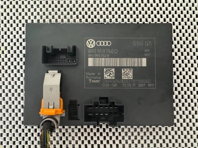 Módulo de control del asiento del lado del conductor delantero izquierdo Audi Q5 2009-2017 OEM 8R0959760D Foto 1 de 3