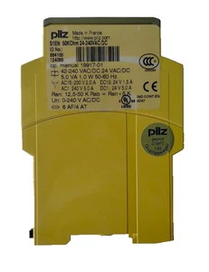 Relé de monitoreo de fallas a tierra Pilz S1EN 50 KOhm 24-240 VCA/DC - Imagen 1 de 6