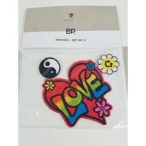BP Patches Set Of 3 Artistic Emoji Positivity Fashion Accessorize Nordstrom Made - Bild 1 von 1