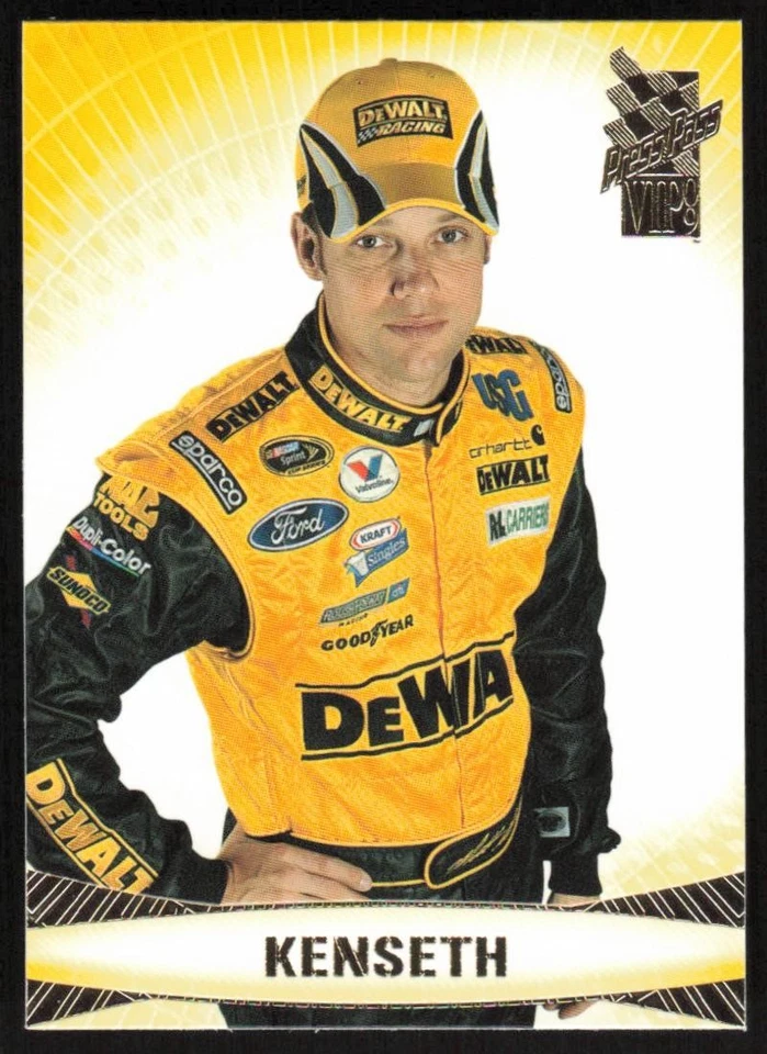 Matt Kenseth 2009 Press Pass VIP # 17 Base - Image 1 of 1