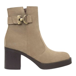 Tronchetti Stivaletti NeroGiardini donna I513892D/501 camoscio argilla - Imagen 1 de 3