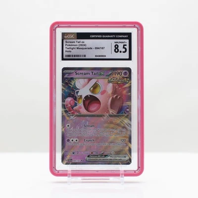Pokemon Scream Tail ex Holo #094/167 Twilight Masquerade 2024 - CGC 8.5 - Image 1 of 2