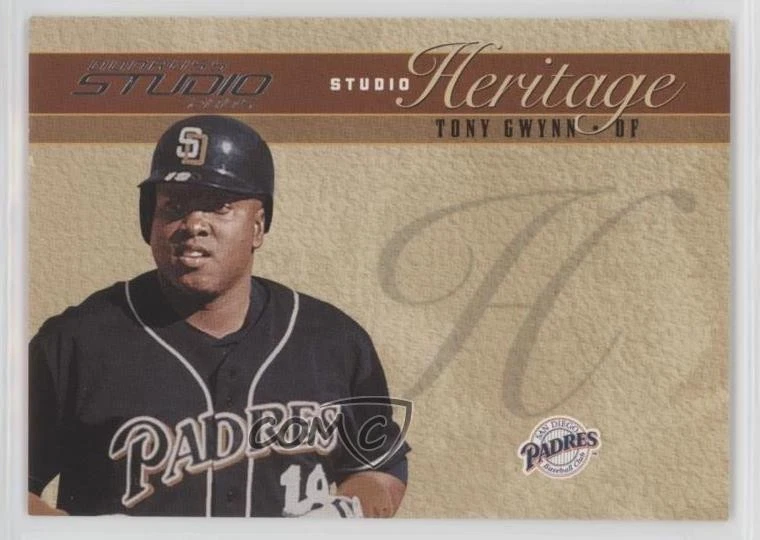 2005 Donruss Studio Heritage /1000 Tony Gwynn #SH-7 HOF - Image 1 of 2