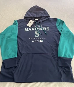 Seattle Mariners Nike Therma Fit MLB Sweatshirt 3XL - Picture 1 of 6