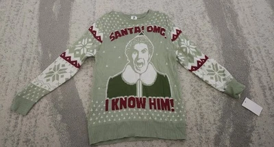 ElF Christmas Boys 8-20 Size Medium Long Sleeve - Image 1 of 2