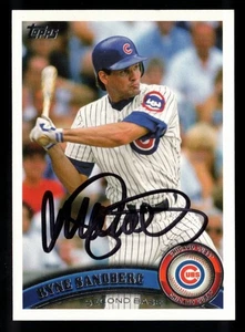 2020 Topps Choice #TC-25 HAND SIGNED Ryne Sandberg! Cubs! AUTO! Autograph! - Picture 1 of 2