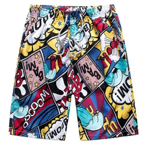 Mens Swimming Board Shorts Swim Surf Shorts Trunks Bermuda Swim Wear Quick Dry - Picture 1 of 16