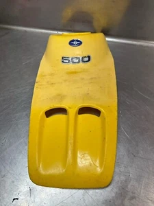 2003 Polaris Sportsman 500 HO yellow FRONT HOOD NOSE CONE PANEL 5432088-288 - Picture 1 of 5