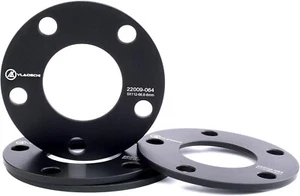 4pc 12mm 5x112 Hubcentric Wheel Spacers 1/2 Inch 66.56mm Bore for Benz BMW Audi - Picture 1 of 9