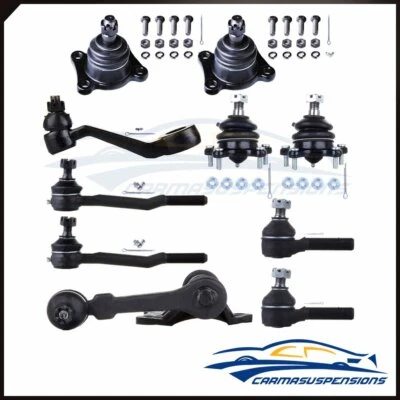 10 piezas para camioneta Toyota 1992-1995 4x4 extremos de varilla de amarre rótulas delanteras brazo loca Foto 1 de 4