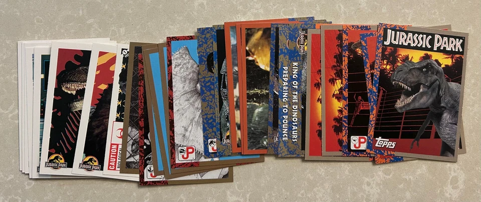 1993 Topps Jurassic Park Series 1 Card & Sticker Singles [You Pick] - Image 1 of 1