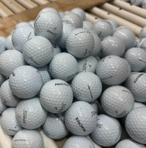 48 Titleist ProV1 PRACTICE Range Used Golf Balls Mint and Near Mint Mix 4A/5A - Picture 1 of 3