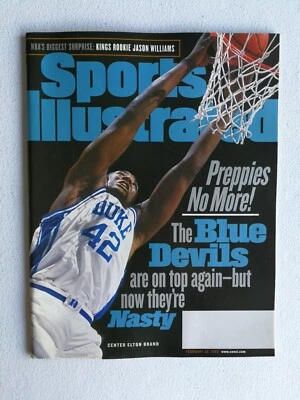 Revista Sports Illustrated 22 de febrero de 1999 marca Elton Duke Blue Devils - JH2 Foto 1 de 2