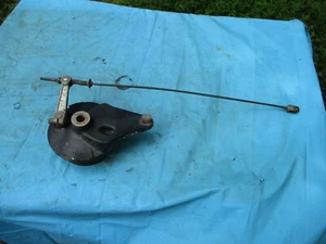 1985 Kawasaki KLR250 rear brake hub and cable - Picture 1 of 8
