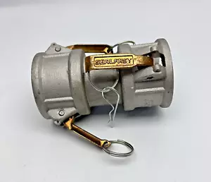 DD200 FM 2"X FM2" TYPE DD COUPLER SPOOL ALUMINUM HOSE CAMLOCK - Picture 1 of 4