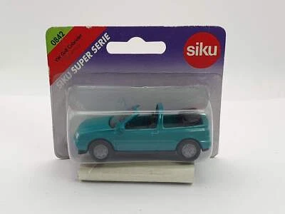 Volkswagen Golf Cabriolet Convertibile N0842 Siku 1/66 Con Scatola - Immagine 1 di 3