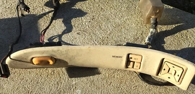 INTERRUPTOR DE BLOQUEO ELÉCTRICO LINCOLN MARK VIII 93-96 E INTERRUPTOR DE MEMORIA DE ASIENTO + bisel de espejo+++ Foto 1 de 4