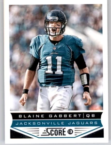 2013 Score Blaine Gabbert NFL PWE Base Card Jaguars #95 - Picture 1 of 2