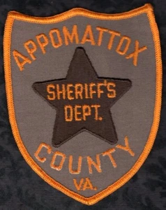Parche de hombro Appomattox County Virginia Sheriff - Imagen 1 de 2