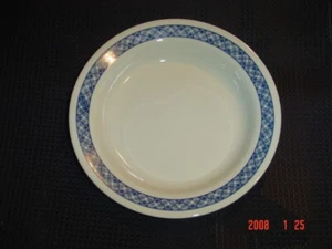 Plato de cena Corelle azul a cuadros (S) - Imagen 1 de 1