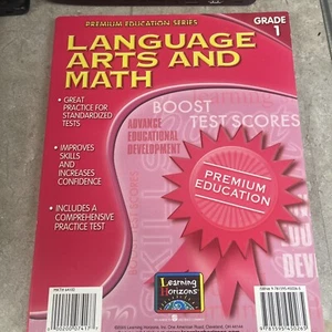 Premium Education Grade 1 Math And Language Arts Learning Horizons - Imagen 1 de 5