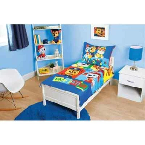 Juego de cama de 4 piezas PAW Patrol Pawsome para niños pequeños nuevo en paquete - Imagen 1 de 5