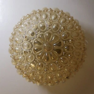 Deckenleuchte Runde Globus Glas Blasenfrei Beleuchtung Vintage Art Déco Modern - Picture 1 of 12